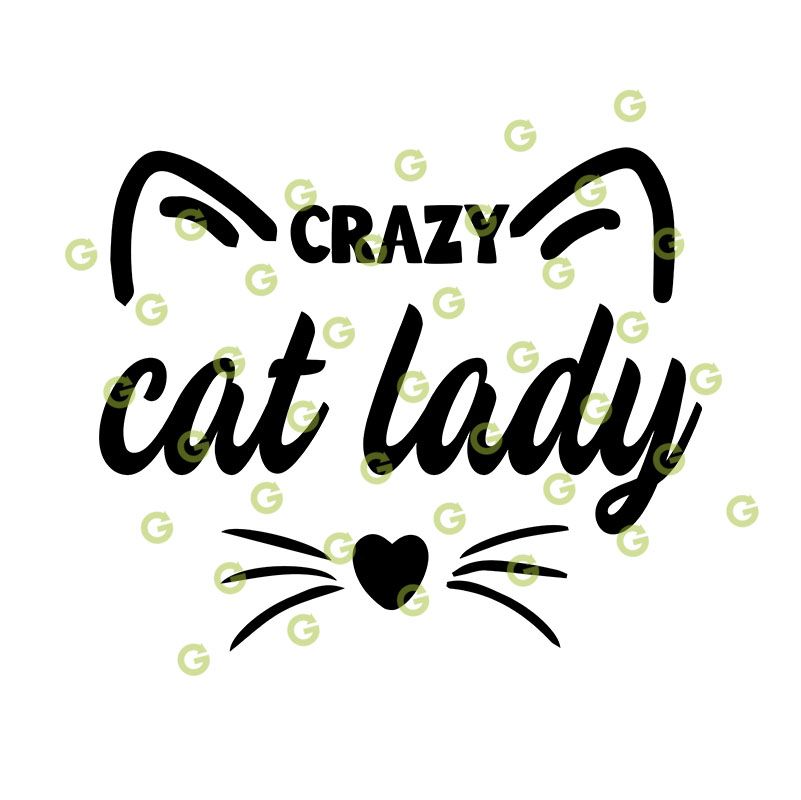 Crazy Cat Lady Svg Crazy Svg Cat Svg Cats Svg Lady Sv - vrogue.co