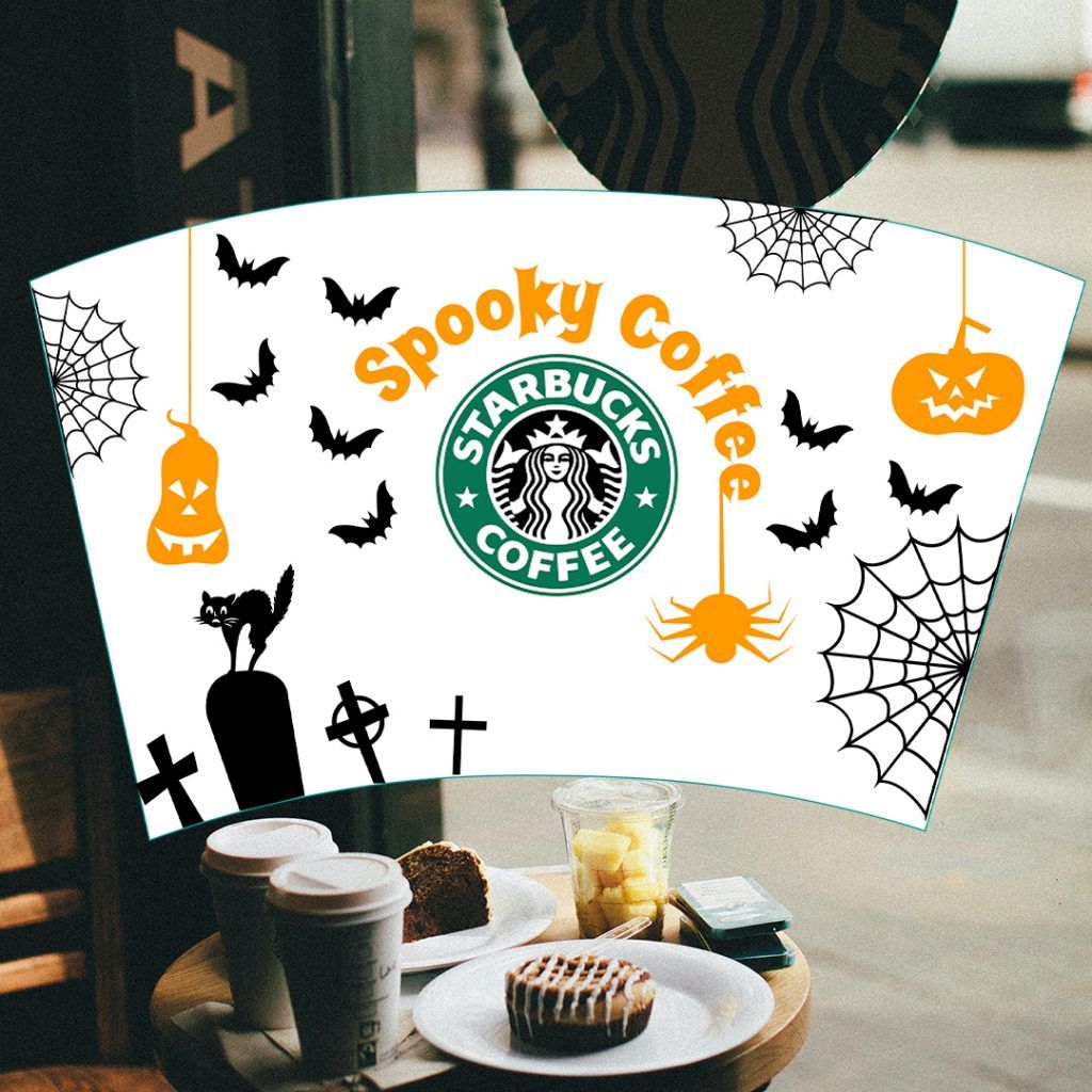 Dottie Digitals - Starbucks Wrap Cold Cup SVG PNG DXF Witch Cauldron  Halloween Cutting File 24oz Venti Instant Digital Download Spooky Coffee  Cricut