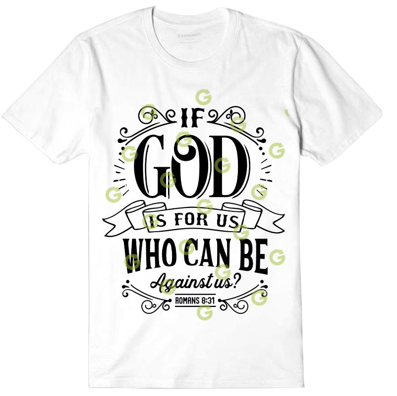 If God is for Us T-Shirt SVG | SVGed