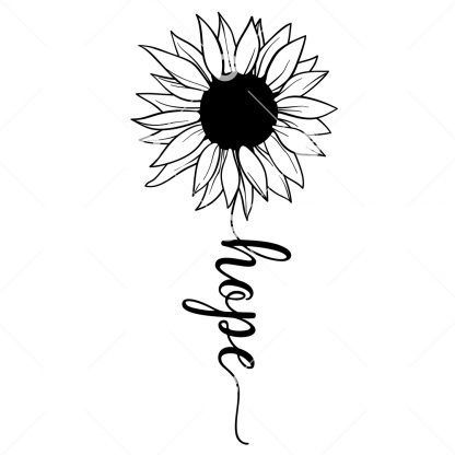 Faith Sunflower SVG | SVGed