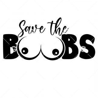 Funny Big Boob Decals SVG Bundle